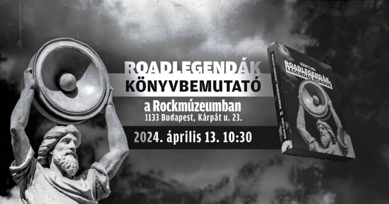 Roadlegendák könyvbemutató a Rockmúzeumban